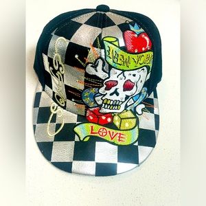KBETHOS Vintage Original Skull NY Hat